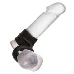 Alpha Liquid Silicone Dual Support Magnum Ring - Black - Image 2