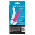 Silicone Love Rider Dual Penetrator - Pink - Image 2