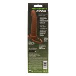 Performance Maxx Rechargeable Ribbed Dual Penetrator - Brown - Image 4