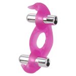 Silicone Triple Orgasm Erection Enhancer Pink Rechargeable - Image 5