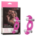 Silicone Triple Orgasm Erection Enhancer Pink Rechargeable - Image 2