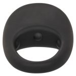Silicone Rechargeable Pleasure Ring - Black - Black - Image 6