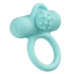 Silicone Rechargeable Nubby Lovers Delight - Blue - Image 6