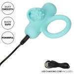 Silicone Rechargeable Nubby Lovers Delight - Blue - Image 10