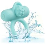Silicone Rechargeable Nubby Lovers Delight - Blue - Image 12