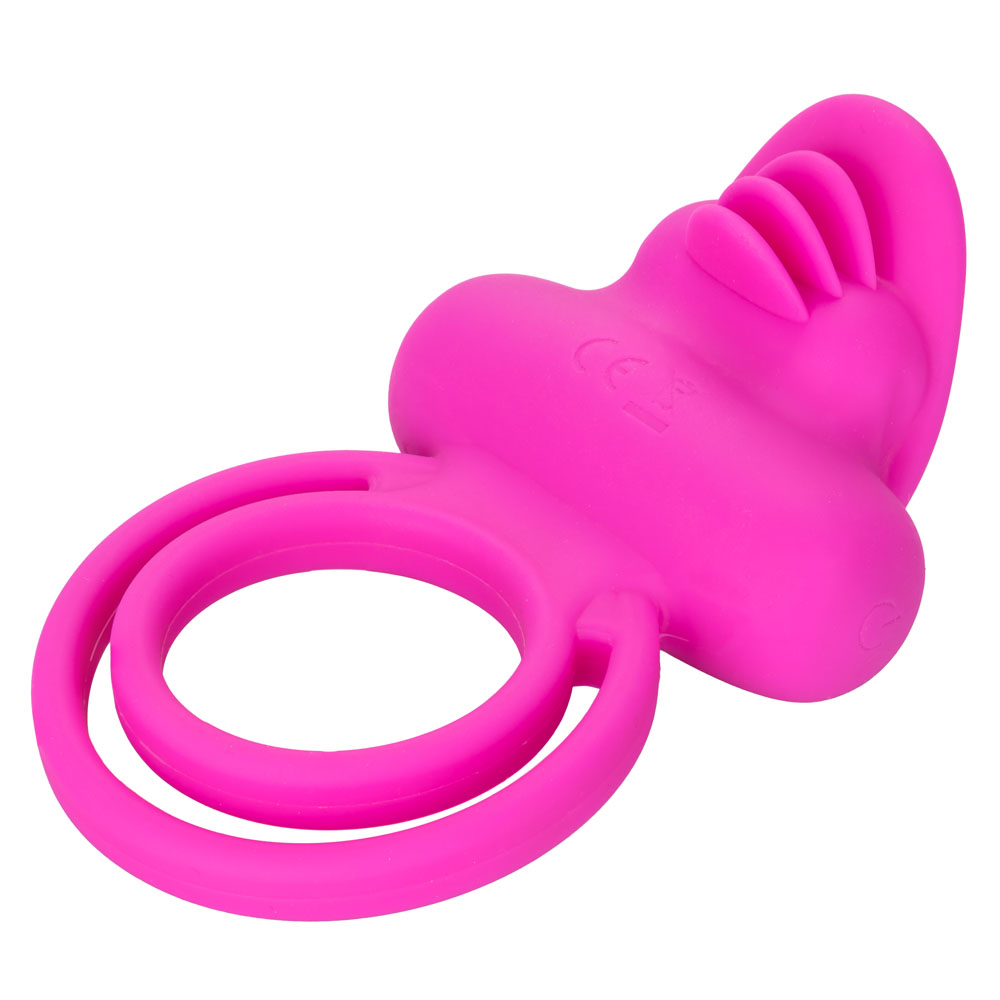 HOSE1843103.jpg Silicone Rechargeable Dual Clit Flicker Enhancer - Image 1
