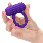 Silicone Rechargeable 5 Bead Maximus Ring - Purple - Image 4