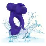 Silicone Rechargeable Triple Orgasm Enhancer - Purple - Image 8