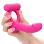 Silicone Rechargeable Double Diver - Pink - Image 10