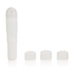 Compact Waterproof Personal Travel Massager With 4 Tips - White - Image 7