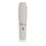 Compact Waterproof Personal Travel Massager With 4 Tips - White - Image 4