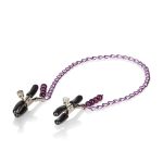 Purple Chain Nipple Clamps - Image 2