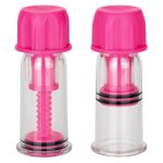 Nipple Play Vacuum Twist Suckers - Pink - Image 3