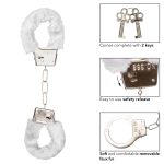 Playful Furry Cuffs - White - Image 5