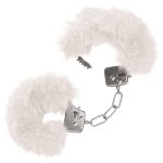 Ultra Fluffy Furry Cuffs - White - Image 3