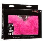 Ultra Fluffy Furry Cuffs - Pink - Image 5