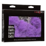 Ultra Fluffy Furry Cuffs - Purple - Image 3