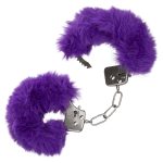 Ultra Fluffy Furry Cuffs - Purple - Image 2