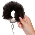 Ultra Fluffy Furry Cuffs - Black - Image 7