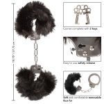 Ultra Fluffy Furry Cuffs - Black - Image 8