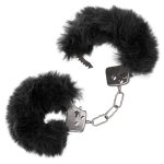 Ultra Fluffy Furry Cuffs - Black - Image 5