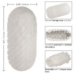 Boundless Reversible Nubby Stroker - Clear - Image 4