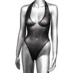 Radiance Deep v Body Suit - Queen - Black - Image 6