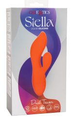 Stella Liquid Silicone Dual Teaser - Orange - Image 6