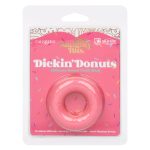 Naughty Bits Dickin Donuts Silicone Donut Cock Ring - Pink