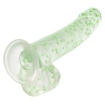 Naughty Bits I Leaf Dick Glow-in-the-Dark Weed Leaf Dildo - Glow in the Dark - Image 9