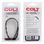 Colt 8 Snap Fastener Leather Strap - Black - Image 3