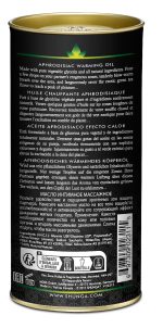 Aphrodisiac Organica Warming Oil - Exotic Green Tea - Image 2