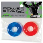 Power Stretch Donuts - 2 Pack - Red and Blue
