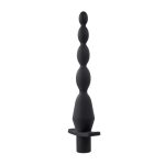 Vibrating Butt Beads - Black - Image 5