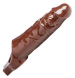 Really Ample Penis Enhancer Sheath - Brown - Image 2