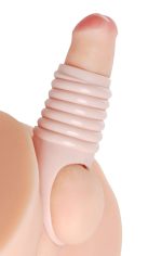Really Ample Ribbed Penis Enhancer Sheath - Image 3