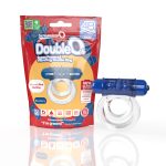 Screaming O 4b - Double O Super Powered Vibrating Double Ring - Blueberry - Image 6