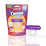 Screaming O 4b - Owow Super Powered Vibrating Ring - Grape - Image 2