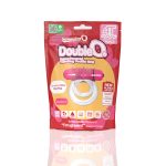 Screaming O 4t - Double O 6 Super Powered Vibrating Double Ring - Strawberry