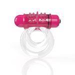 Screaming O 4t - Double O 6 Super Powered Vibrating Double Ring - Strawberry - Image 2