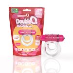 Screaming O 4t - Double O 6 Super Powered Vibrating Double Ring - Strawberry - Image 6