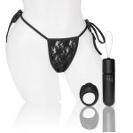 Screaming O 4t - Vibrating Panty Set With Remote Control Ring - Black - Image 4