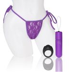 Screaming O 4t - Vibrating Panty Set With Remote Control Ring - Grape - Image 2