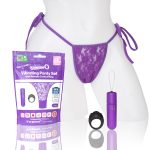 Screaming O 4t - Vibrating Panty Set With Remote Control Ring - Grape - Image 6