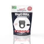 Screaming O - Big O Ritz Rechargeable Vibe Ring - Black - Image 4