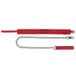 Amor Collar and Leash - Red - Image 4