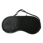 Sex and Mischief Satin Blindfold - Black - Image 2