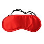 Sex and Mischief Satin Blindfold - Red - Image 2