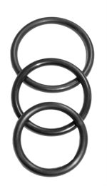 Sex and Mischief Nitrile Cock Rings 3 Pack - Image 3
