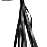 Sex and Mischief Crystal Whip - Black